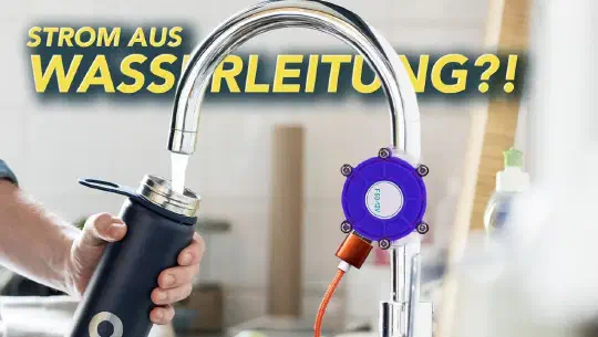 Stromturbine in der Wasserleitung?