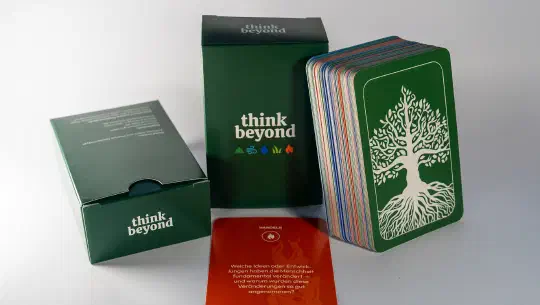 think beyond – Hebt die Gesprächsqualität innerhalb von 5 Minuten auf Level 99!