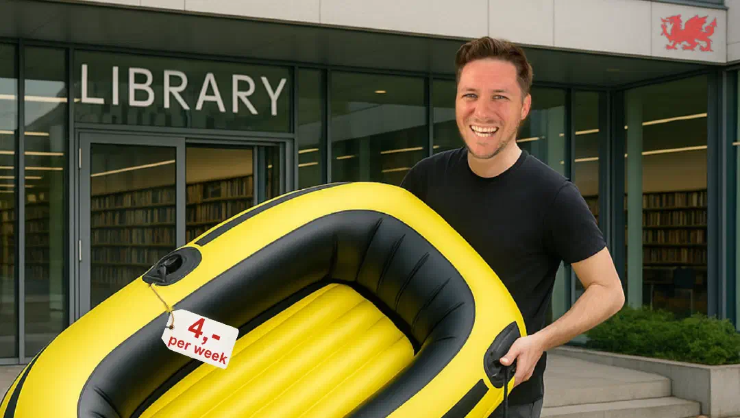 Eine Bibliothek voller Apfelpressen? Willkommen in Wales!