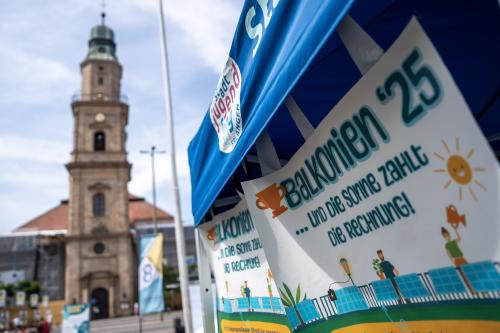Balkonien &lsquo;25 auf dem Hugenottenplatz in Erlangen