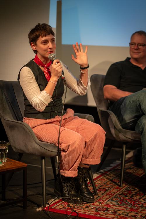 Kathi Mock hat durch den Abend geführt