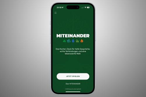 Miteinander gibt es als Onlineversion …